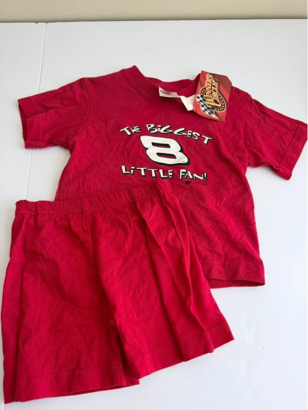 Vintage Y2K NWT Winner's Circle Size 4T Earnhardt Jr. #8 Outfit Set